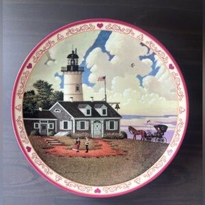 C. Wysocki ‘Jayson Sparkin’ the Lighthouse Keepers Daughter’ Collectible Plate